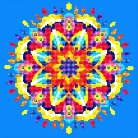 mandala - diamond dotz intermediate 50454 30,48x30,48cm