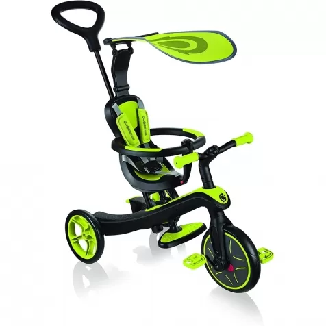 globber - triciclo xplorer trike 4in1 - verde lime