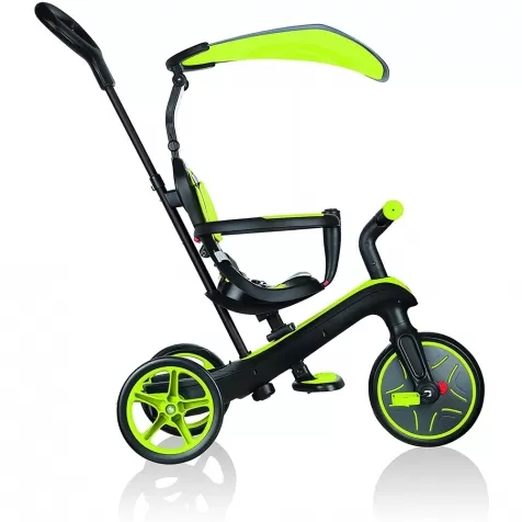 globber - triciclo xplorer trike 4in1 - verde lime