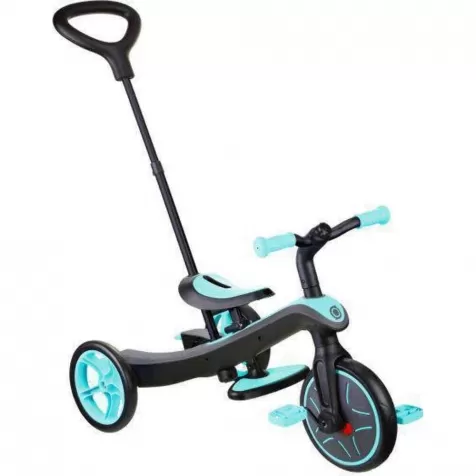 globber - triciclo xplorer trike 4in1 - azzurro