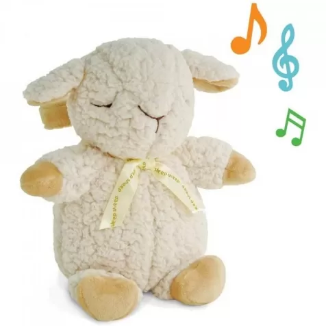 sleep sheep on the go - pecora peluche con 4 suoni tranquillizzanti per bebe