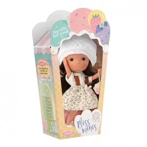 miss minis - bambola con cappello e ponpon