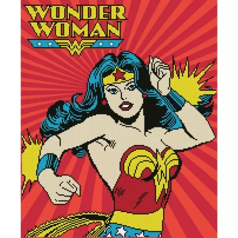 wonder woman - diamond dotz advanced cd234000210 47x57cm