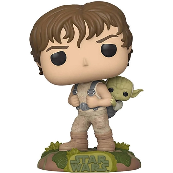 star wars - luke skywalker and yoda 9cm - funko pop 363