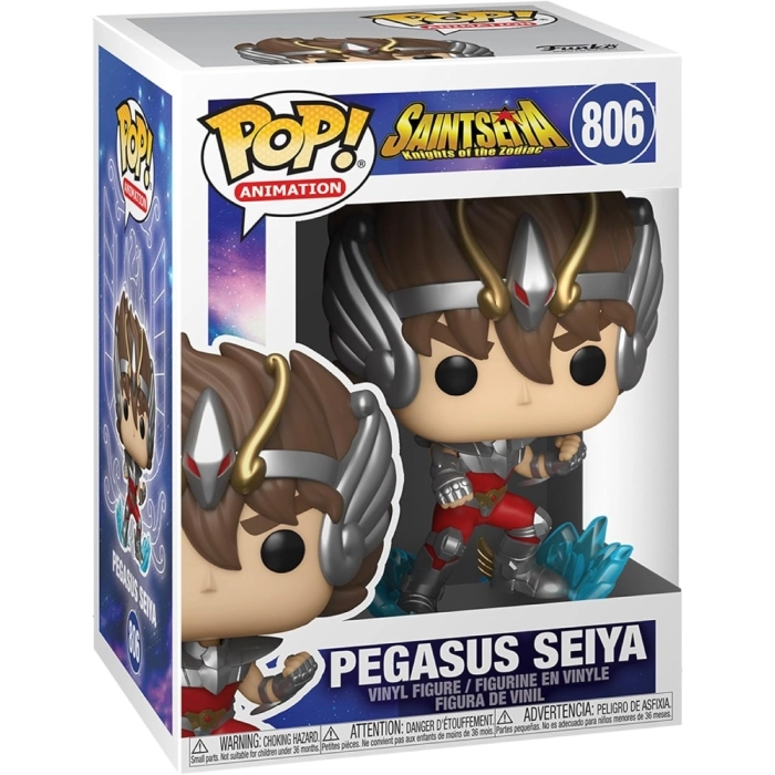 saintseiya: knights of the zodiac - pegasus seiya 9cm - funko pop 806