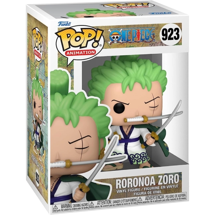 one piece - roronoa zoro 9cm - funko pop 923