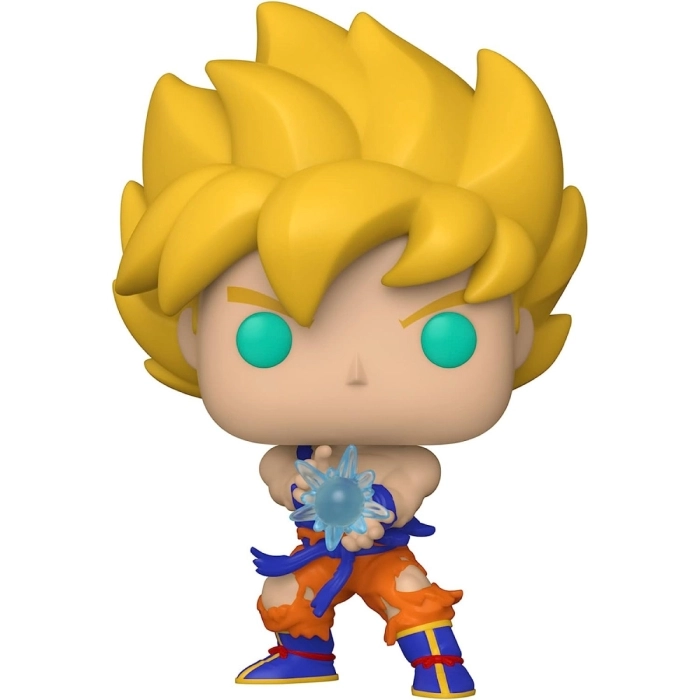 dragon ball z - ss goku with kamehameha wave 9cm - funko pop 948