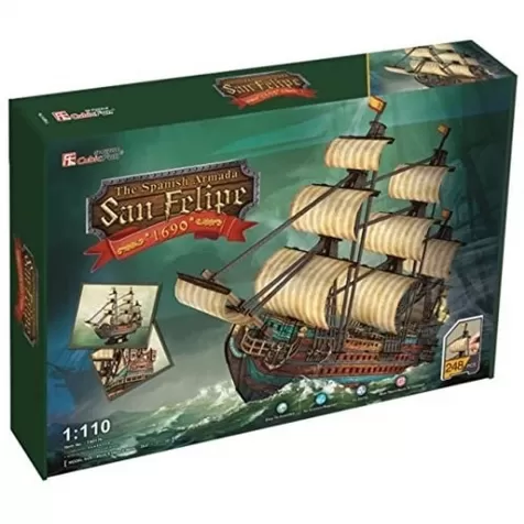 san felipe - puzzle 3d 248 pezzi