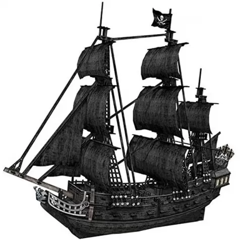 the queen anne's revenge - grande puzzle 3d 328 pezzi