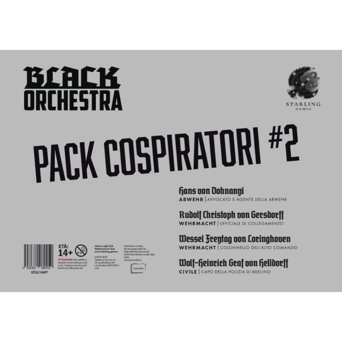 black orchestra - pack cospiratori 2