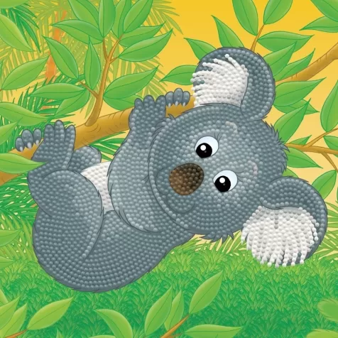 koala climb - dotz box 15x15cm dbx.022