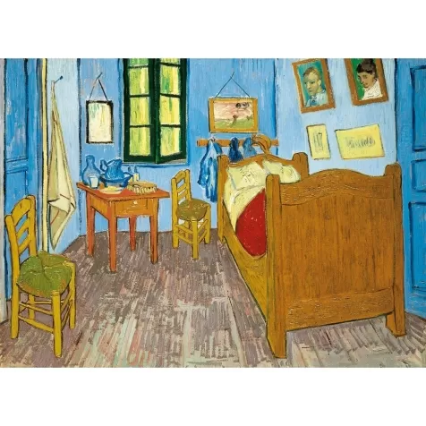 van gogh: chambres arles - puzzle 1000 pezzi museum collection