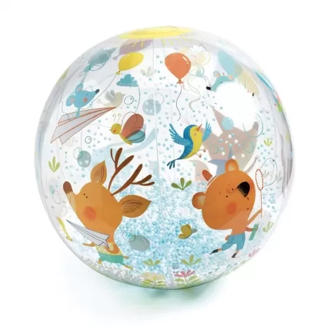 bubbles ball - palla gonfiabile con glitter - 35cm