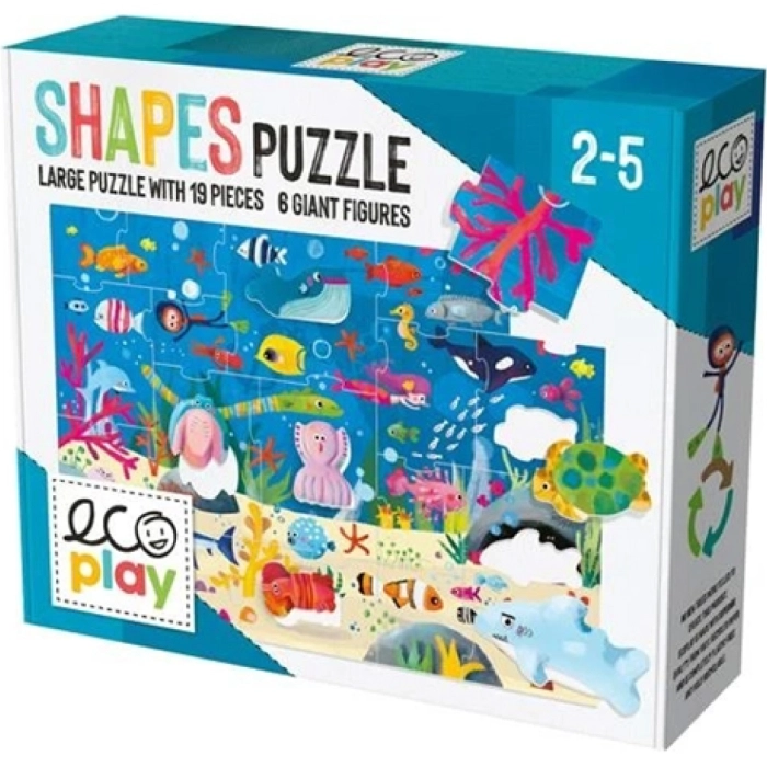 eco play - shapes puzzle sea