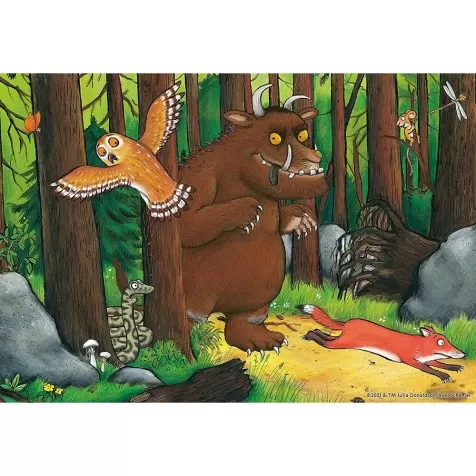 gruffalo - puzzle 2x24 pezzi