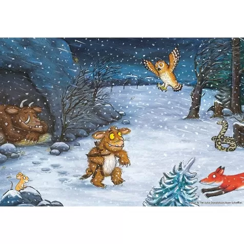 gruffalo - puzzle 2x24 pezzi