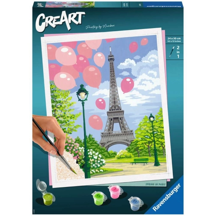 Creart Serie Trend C - Primavera a Parigi di Ravensburger