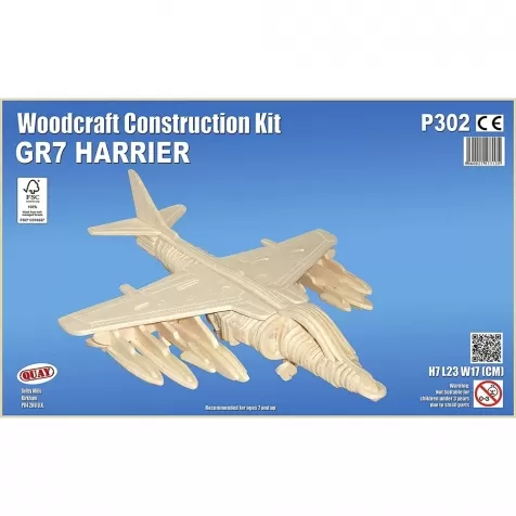 gr7 harrier - kit di costruzioni in legno (certificazione fsc)