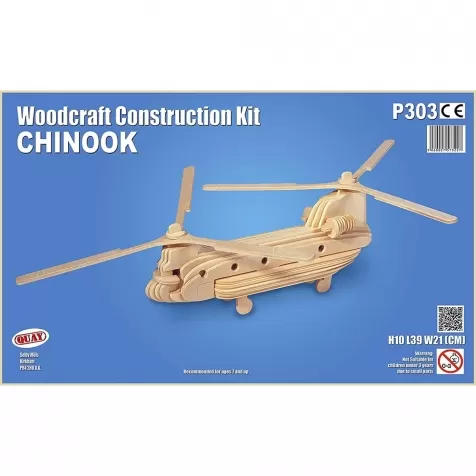  chinook - kit di costruzioni in legno (certificazione fsc)