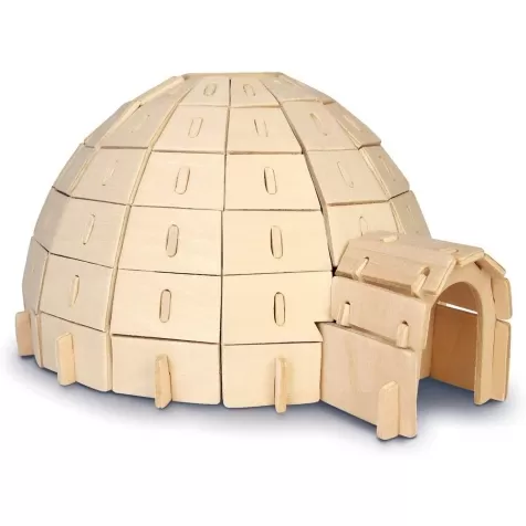 igloo - kit di costruzioni in legno (certificazione fsc)