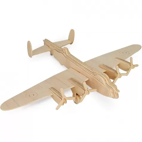 lancaster bomber - kit di costruzioni in legno (certificazione fsc)