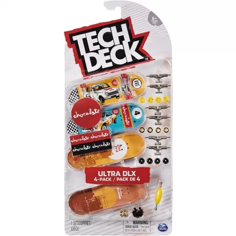 tech deck - pack 4 skate