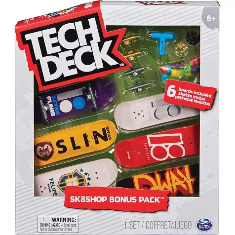 tech deck - pack deluxe 6 skate