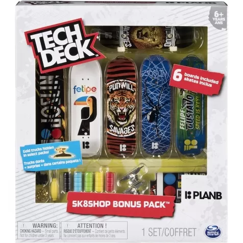 tech deck - pack deluxe 6 skate