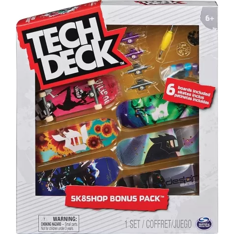 tech deck - pack deluxe 6 skate