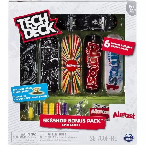 tech deck - pack deluxe 6 skate