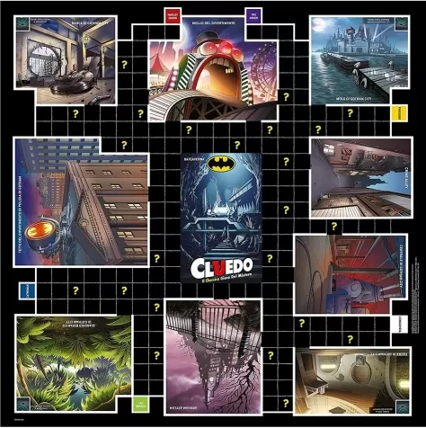 Winning moves DC Comics gioco da tavolo Cluedo Batman * FRANCESE