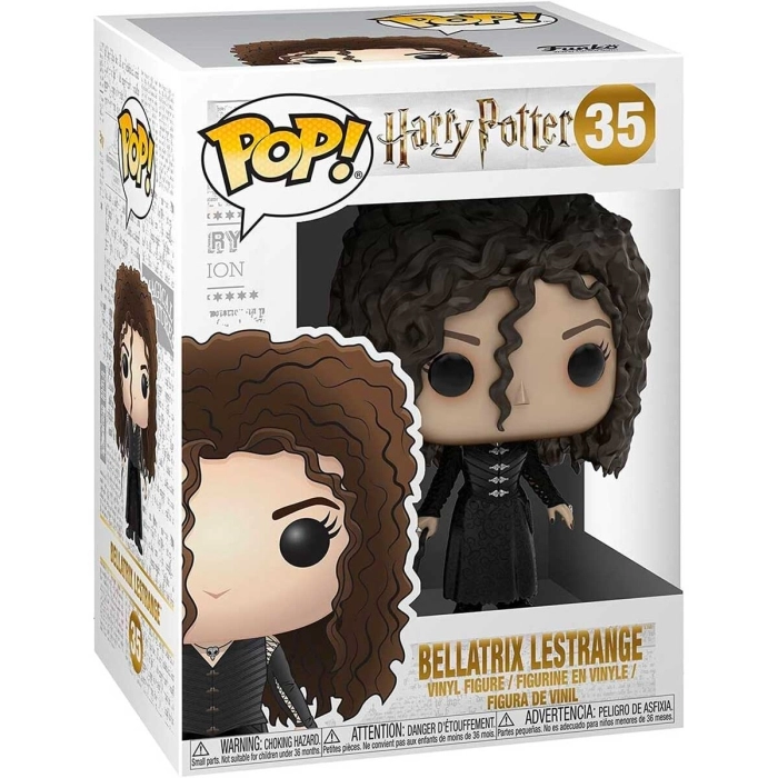 harry potter - bellatrix lestrange 9cm - funko pop 35