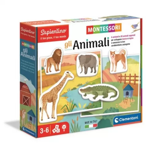 gli animali - montessori sapientino