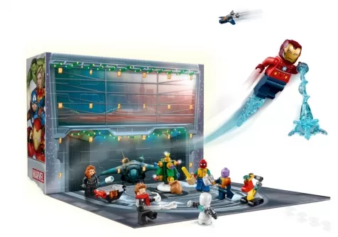 76196 - calendario dell’avvento lego marvel avengers 2021