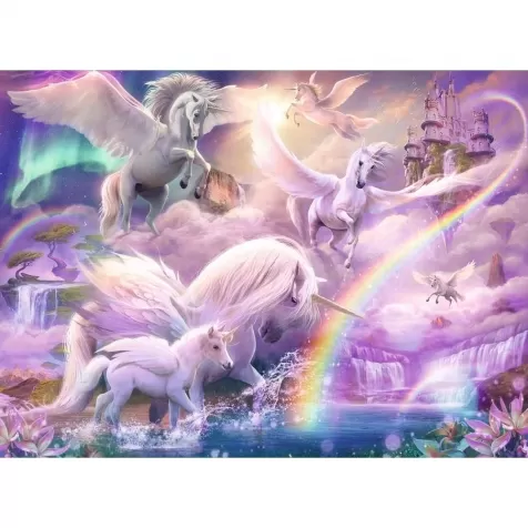 unicorno pegaso - puzzle 100 pezzi xxl