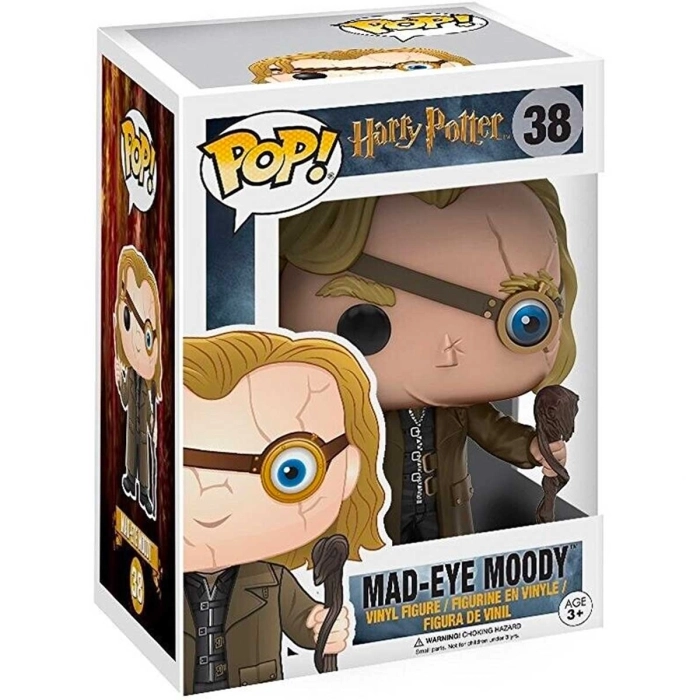 harry potter - alastor "mad-eye" moody 9cm - funko pop 38