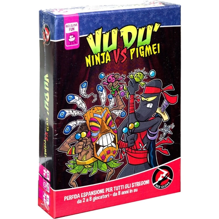 Vudù: Ninja vs Pigmei, Party Game, Red Glove