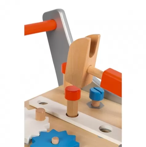 gioca spingi e cammina, carrello in legno porta attrezzi magnetio, brico kids