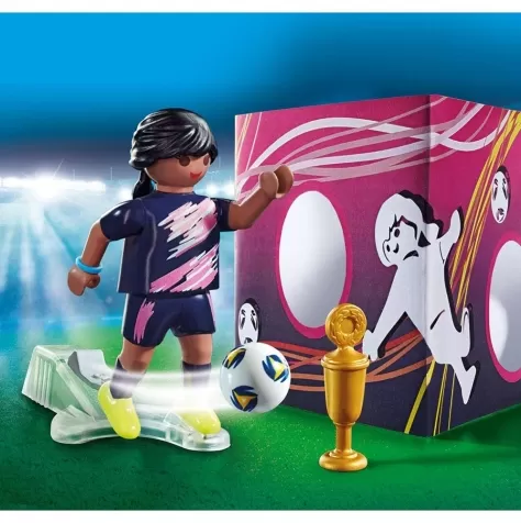 PLAYMOBIL Calciatrice Con Porta a 4,99 €