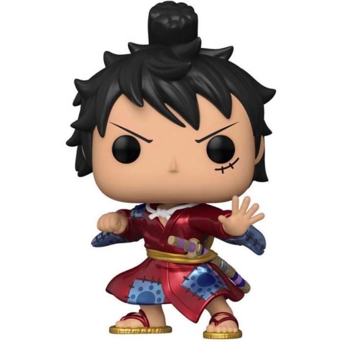 one piece - luffytaro 9cm (metallic) - funko pop 921