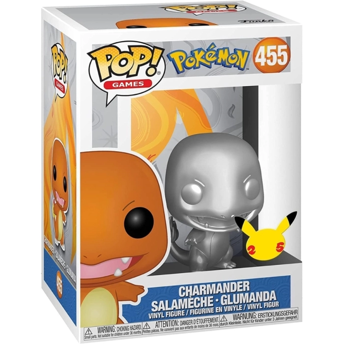 pokemon - charmander 9cm - funko pop 455