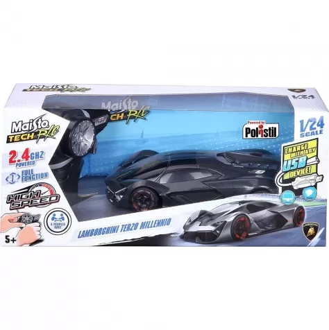 rc premium street cars - lamborghini terzo millennio 2,4ghz - 1:24