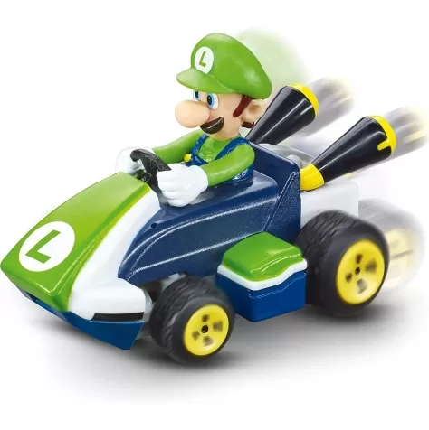 luigi - mario kart mini rc 2,4ghz