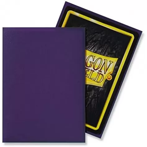 dragon shield standard sleeves - matte purple (100 bustine protettive)