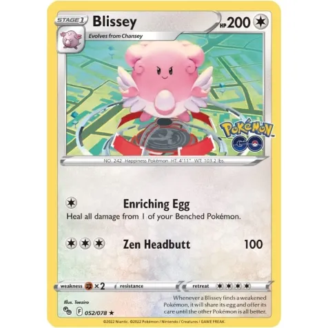 pokemon go - tin da collezione blissey (ita)