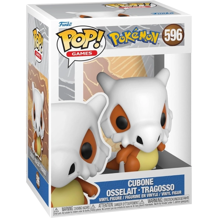 pokemon - cubone 9cm - funko pop 596