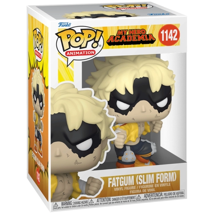 my hero academia - fatgum (slim form) 9cm - funko pop 1142