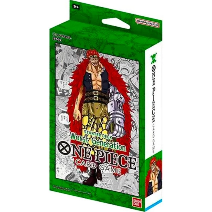 one piece card game - worst generation starter deck - st-02 (eng)