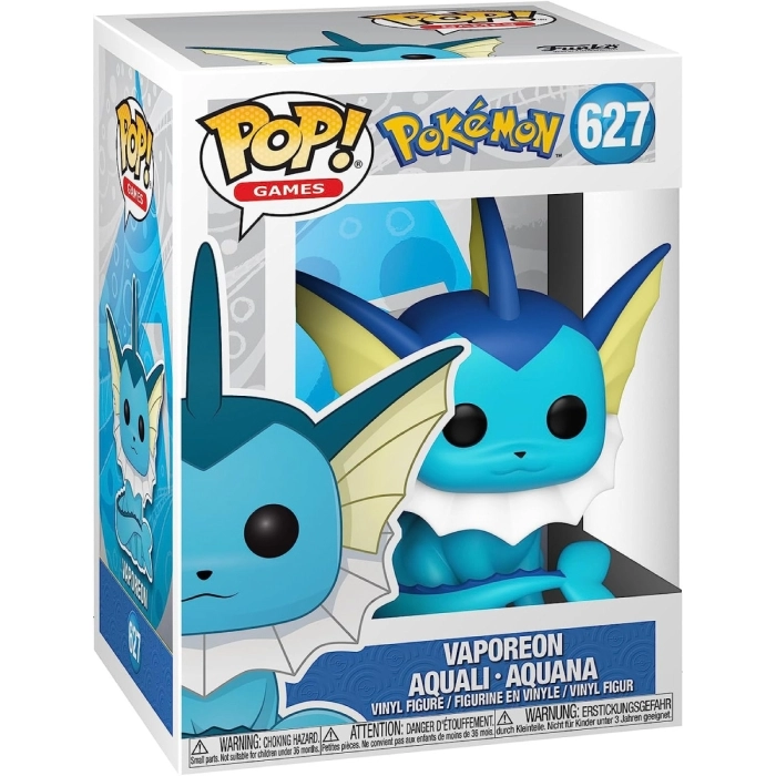 pokemon - vaporeon 9cm - funko pop 627