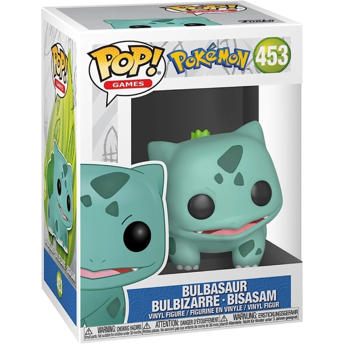 pokemon - bulbasaur 9cm - funko pop 453